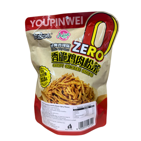 Youpinwei Crispy Chicken Floss Sticks (Spicy Flavour) 60g