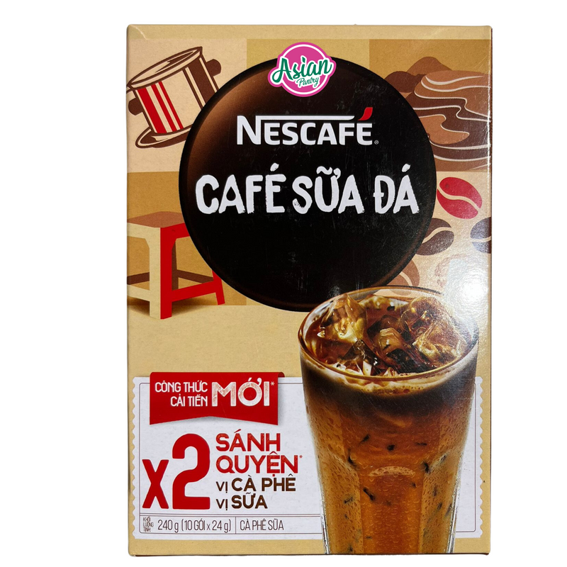Nescafe 3 in 1 Instant Cafe Sua Da 10 Sachets 535g