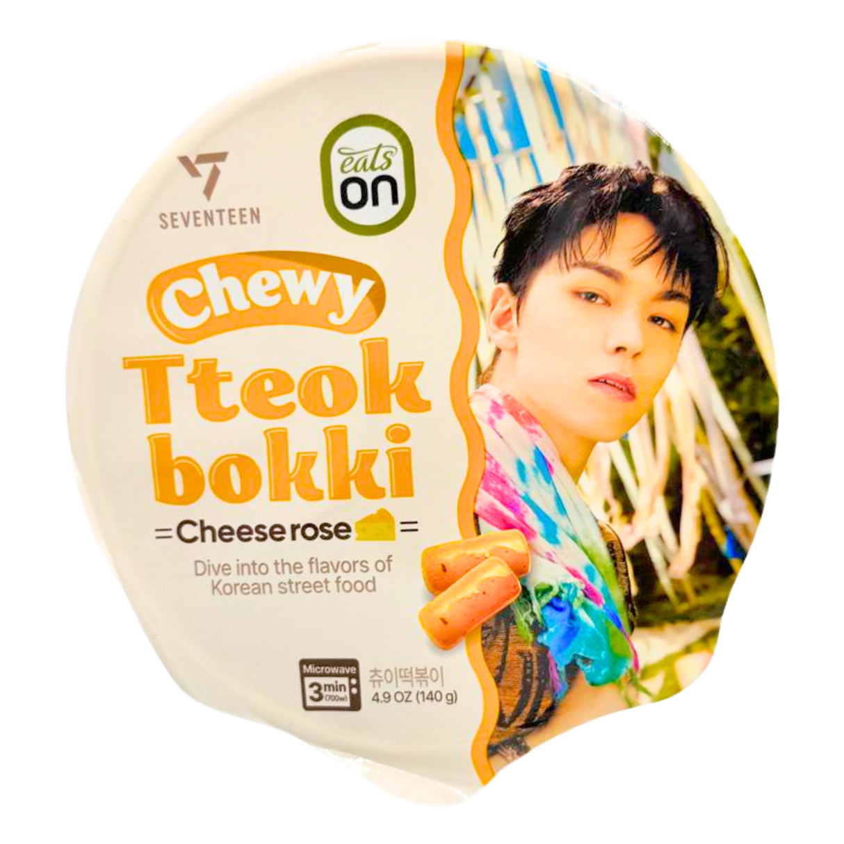 HY SEVENTEEN Chewy Tteokbokki Rose Cheese (Random Member) 140g