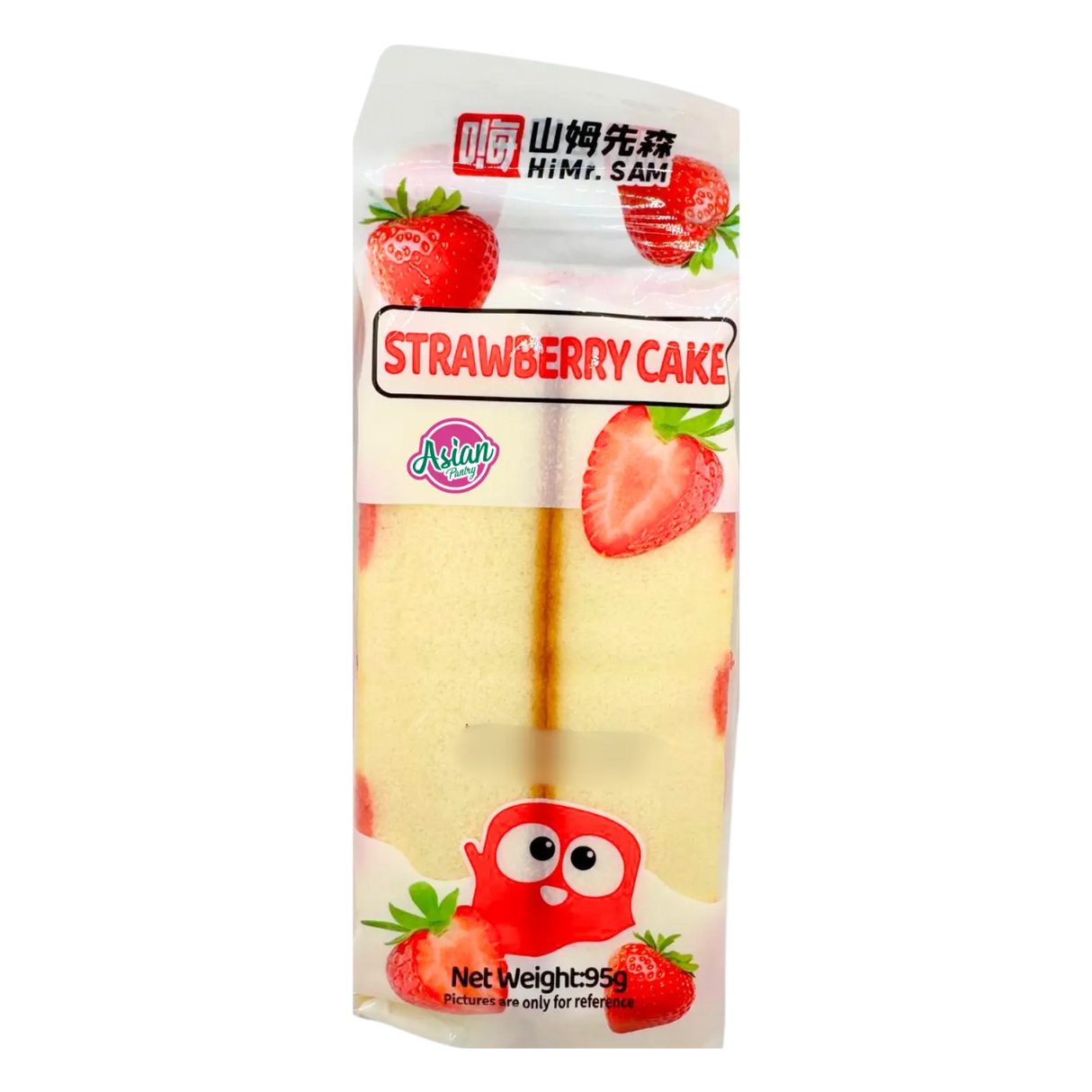 Hi Mr Sam Strawberry Cake 95g