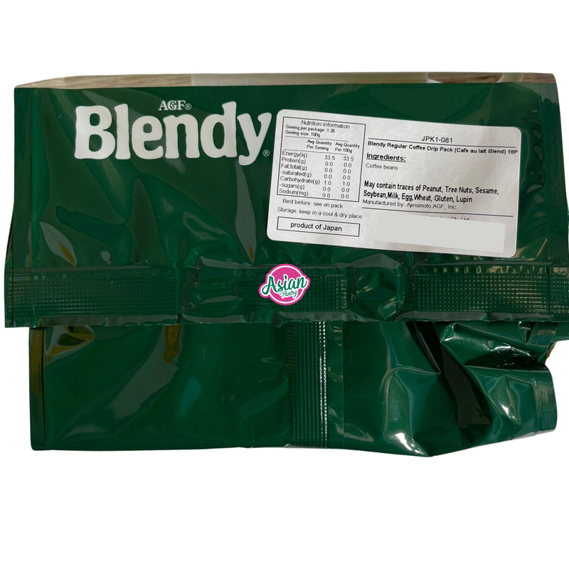 Blendy Coffee Drip (Cafe au lait Blend) 18P 100g