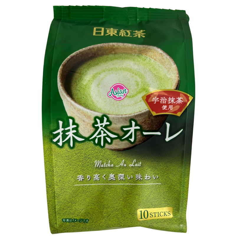 Nittoh-Tea Matcha au lait 10P (Instant) 120g