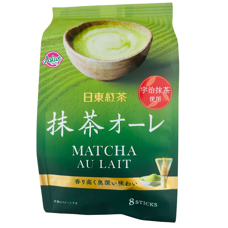 Nittoh-Tea Matcha au lait 8P (Instant) 120g