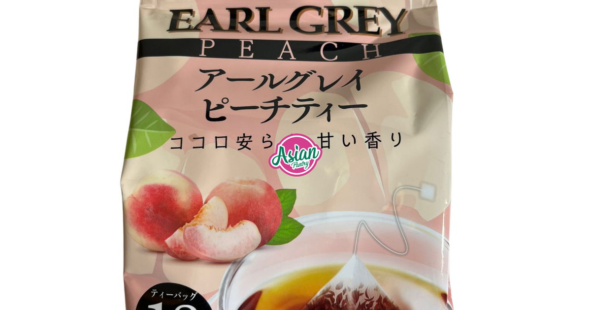 Kokutarou Tetra Bag Earl Grey Peach 18P 29g – Asian Pantry