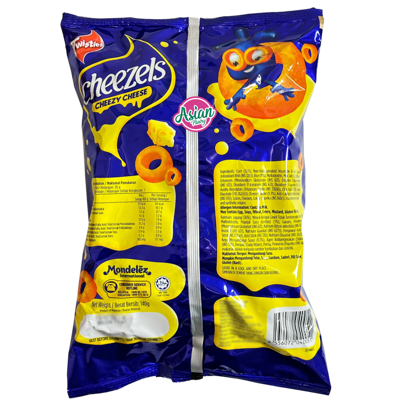 Twisties Cheezy Cheese Flavour 140g