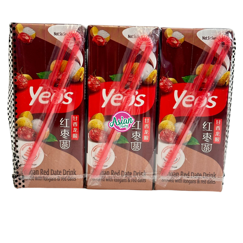 Yeo's Tetra Longan Red Date Drinks 6 Packs  1500ml