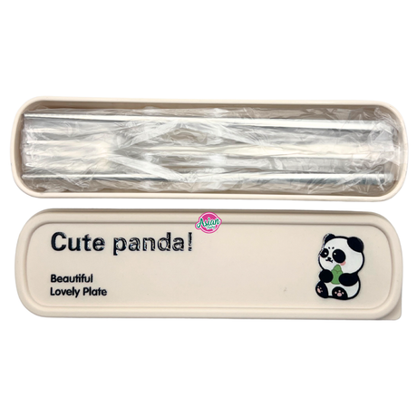 Asian Pantry Cute Panda Cutlery Set