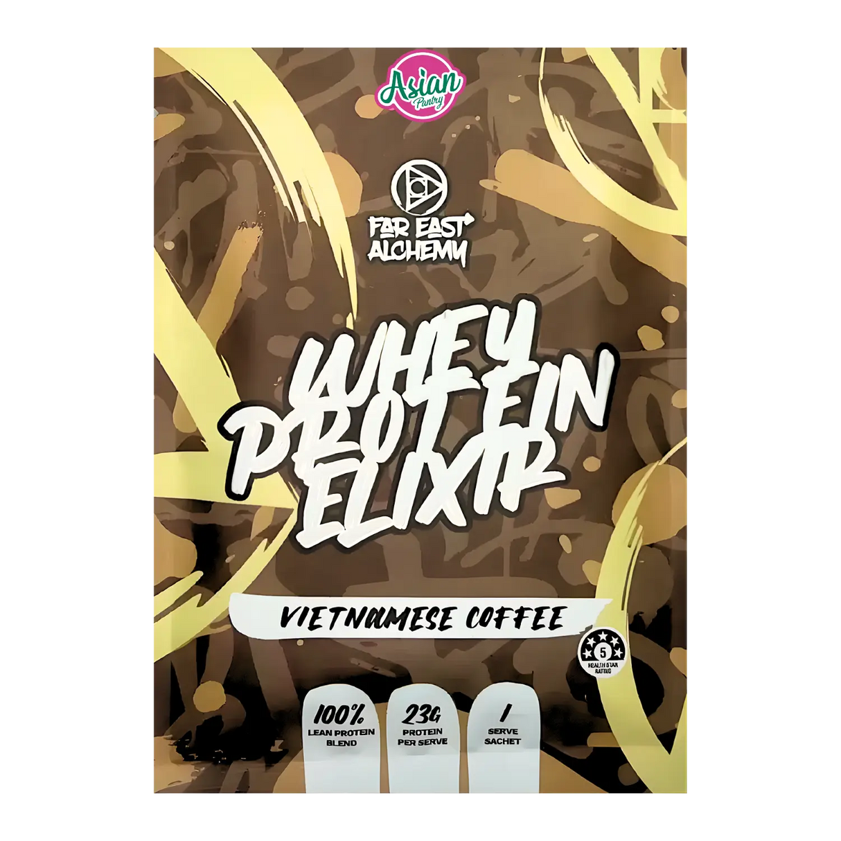 Far East Alchemy Whey Protein Elixir Vietnamese Coffee (Single Serve) 33g