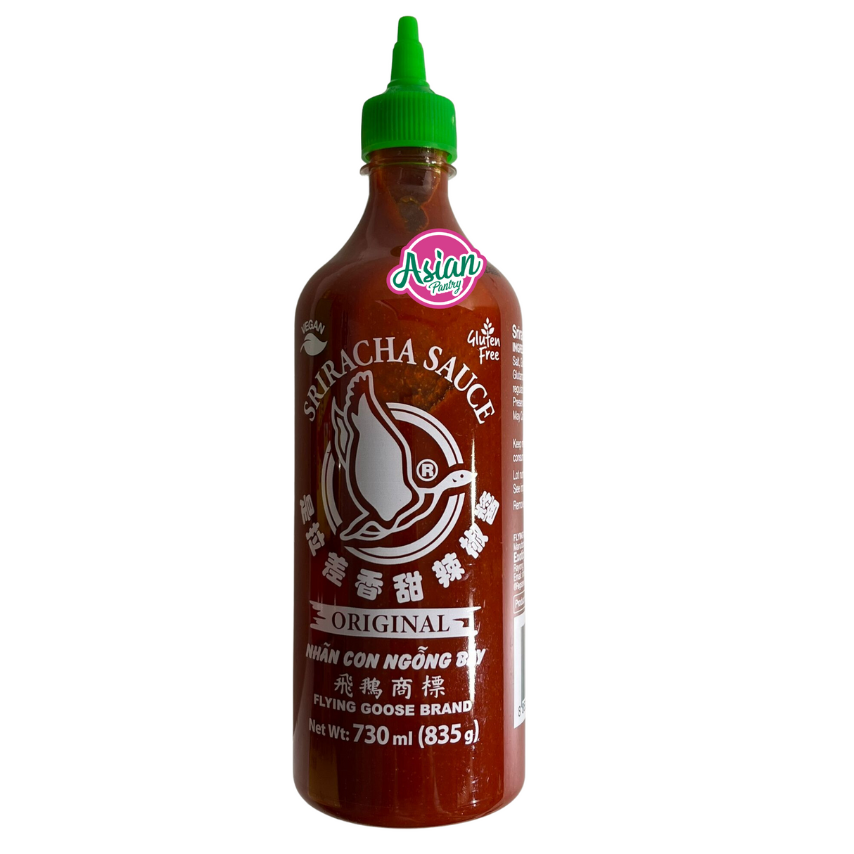 Flying Goose  Vegan Red Sriracha Sauce Original  730ml