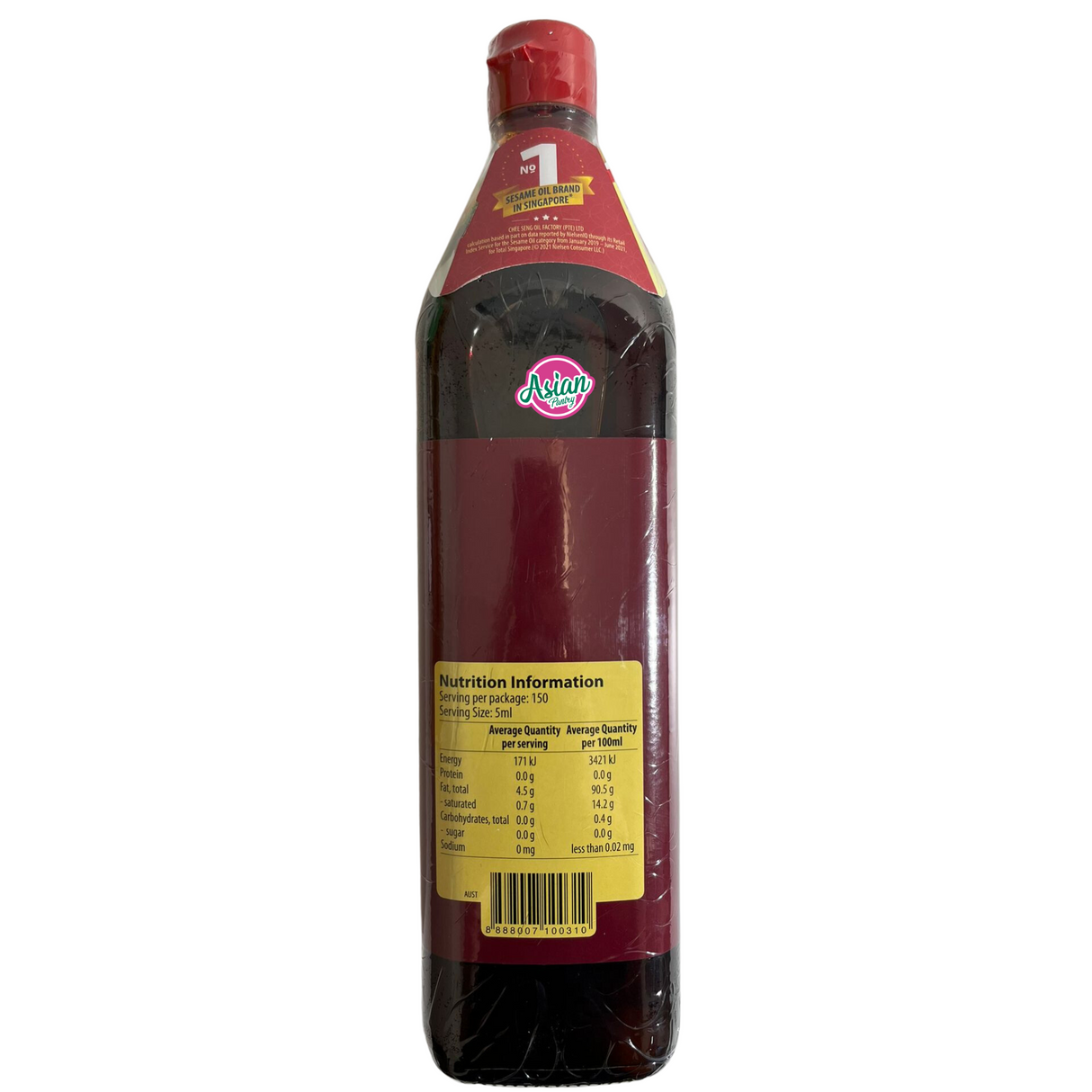 Chee Seng 100% Pure White Sesame Oil  750ml