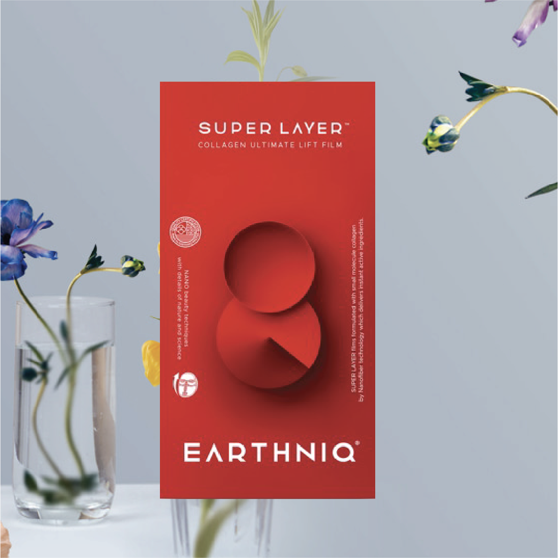 Topeng Filem Kolagen Earthniq 4-Pek 