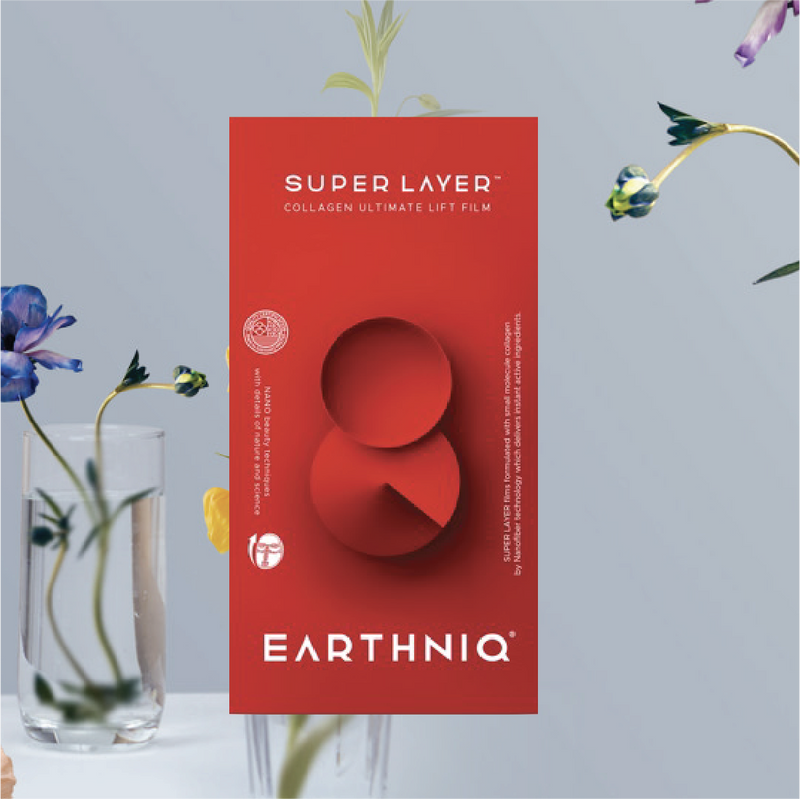 Earthniq Collagen Film Mask 4-Pack