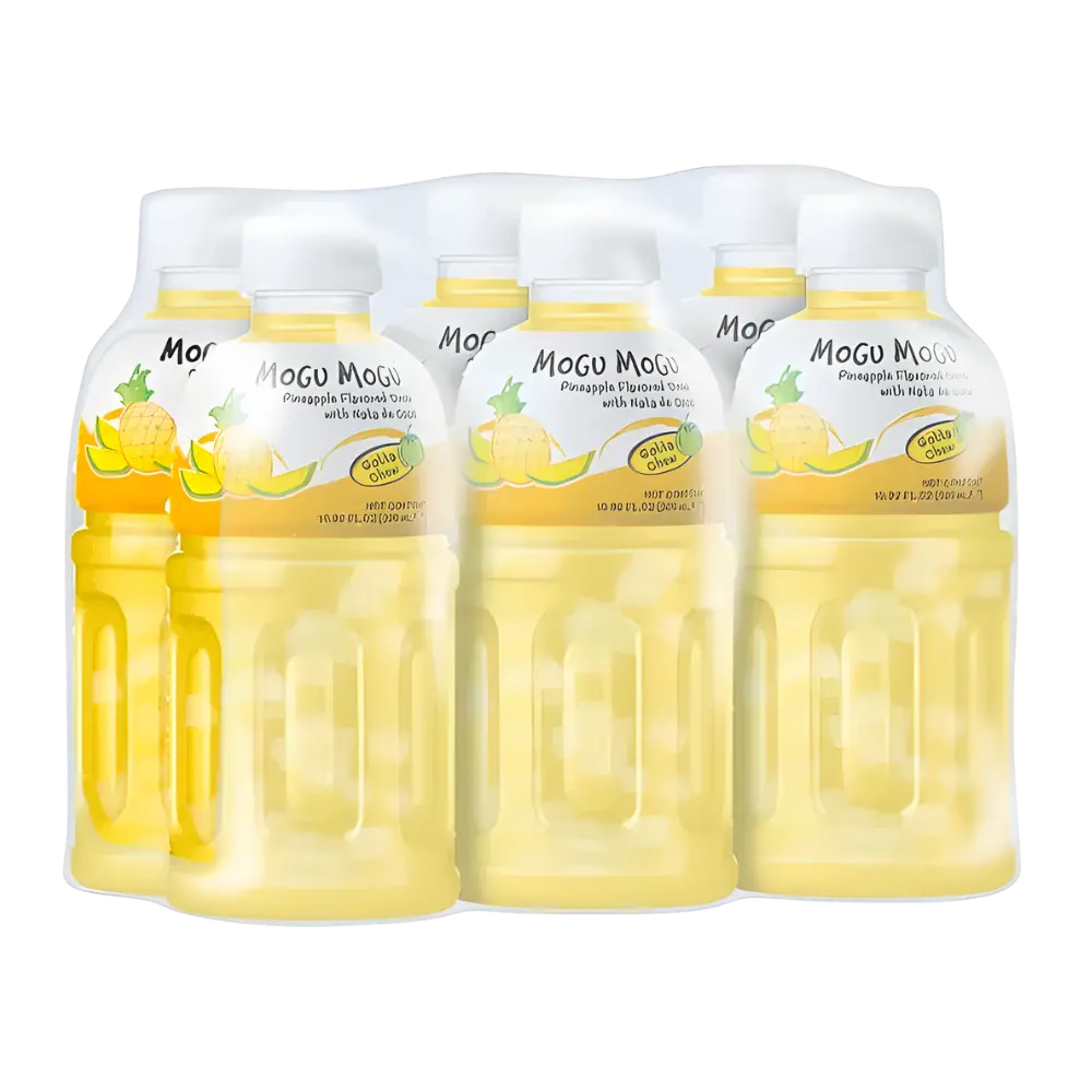 Jus Nanas Mogu Mogu dengan Nata De Coco 6pk 1.92Lt