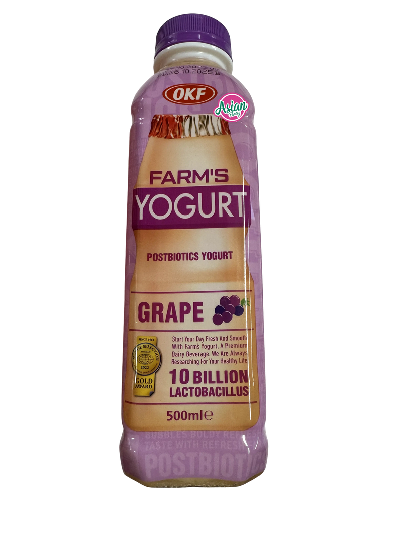 OKF Farm's Yogurt Grape Drink 500ml