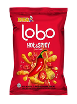 Bika Lobo Corn Crackers (Hot & Spicy) 40g