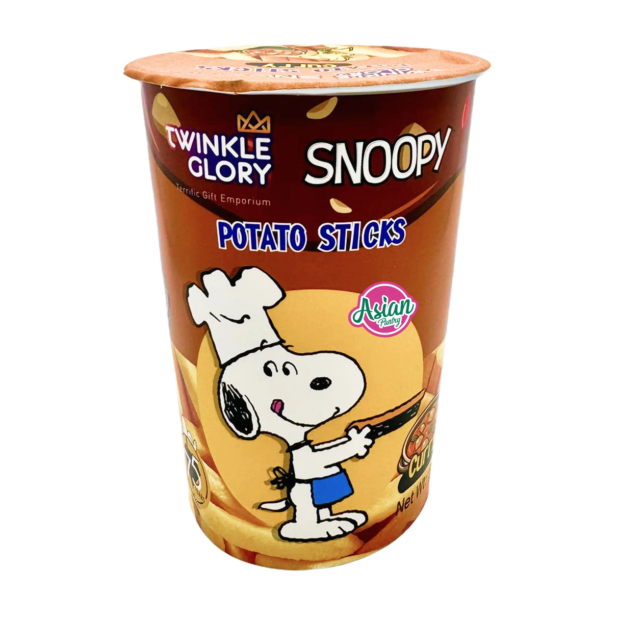 Twinkle Glory Snoopy Potato Snacks Curry Flavour 50g