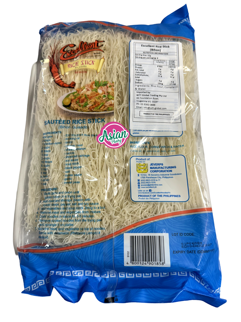 Excellent Rice Sticks Bihon 454g