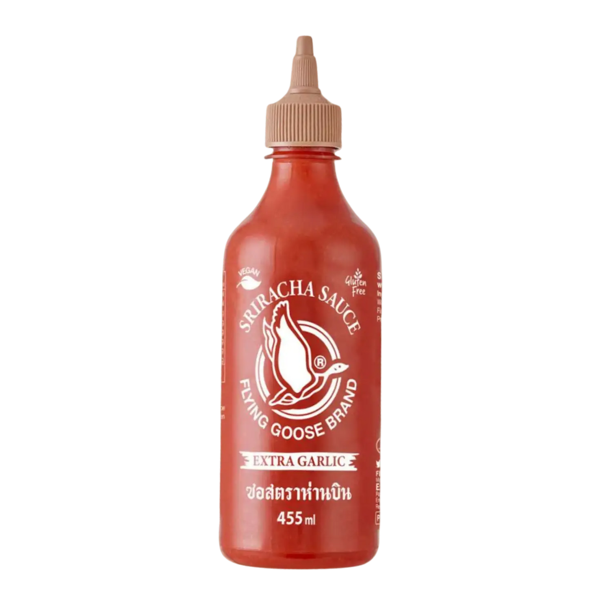 Flying Goose Sriracha Hot Chilli Sauce With Extra Garlic 455ml