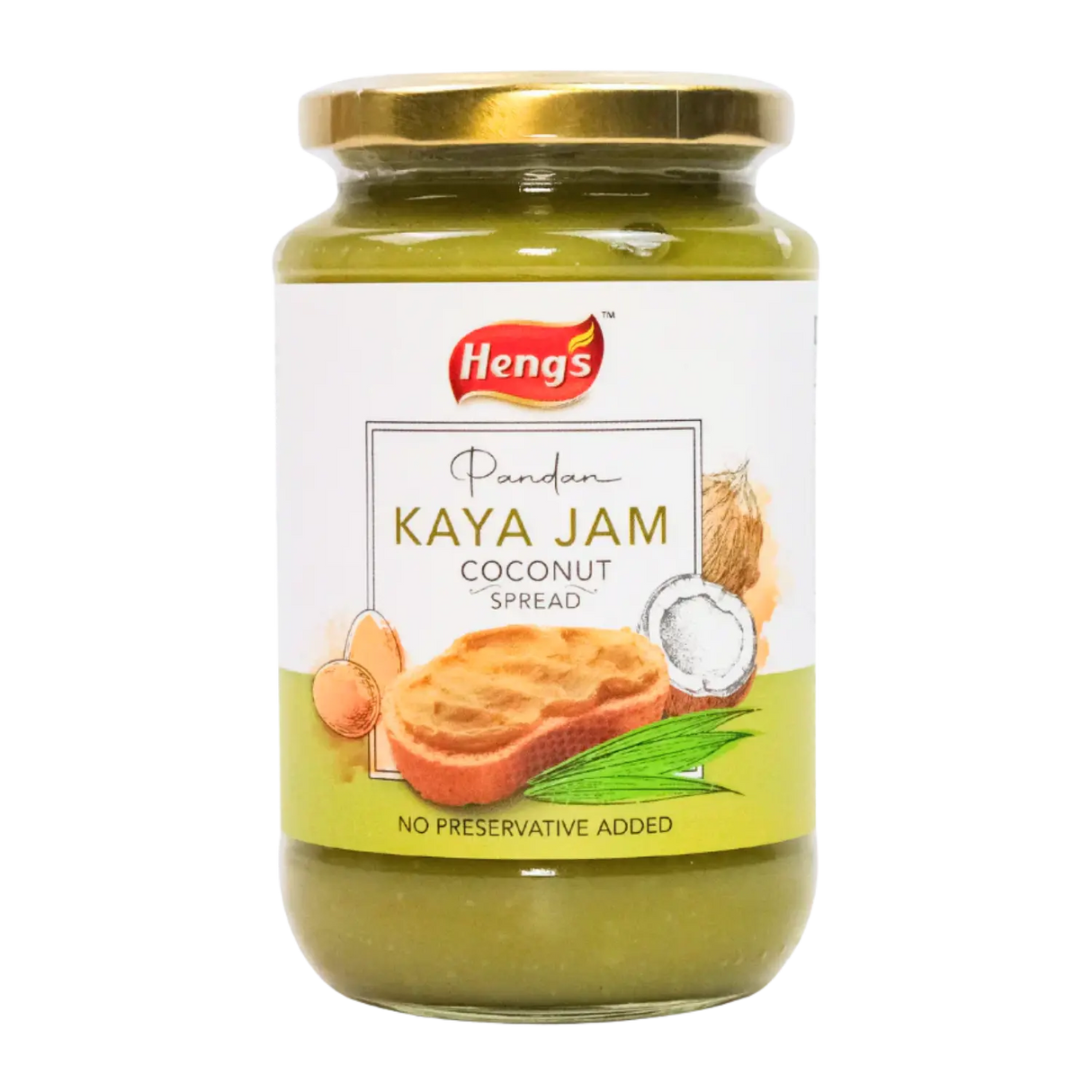Heng's Nyonya Kaya Pandan Jam 420g
