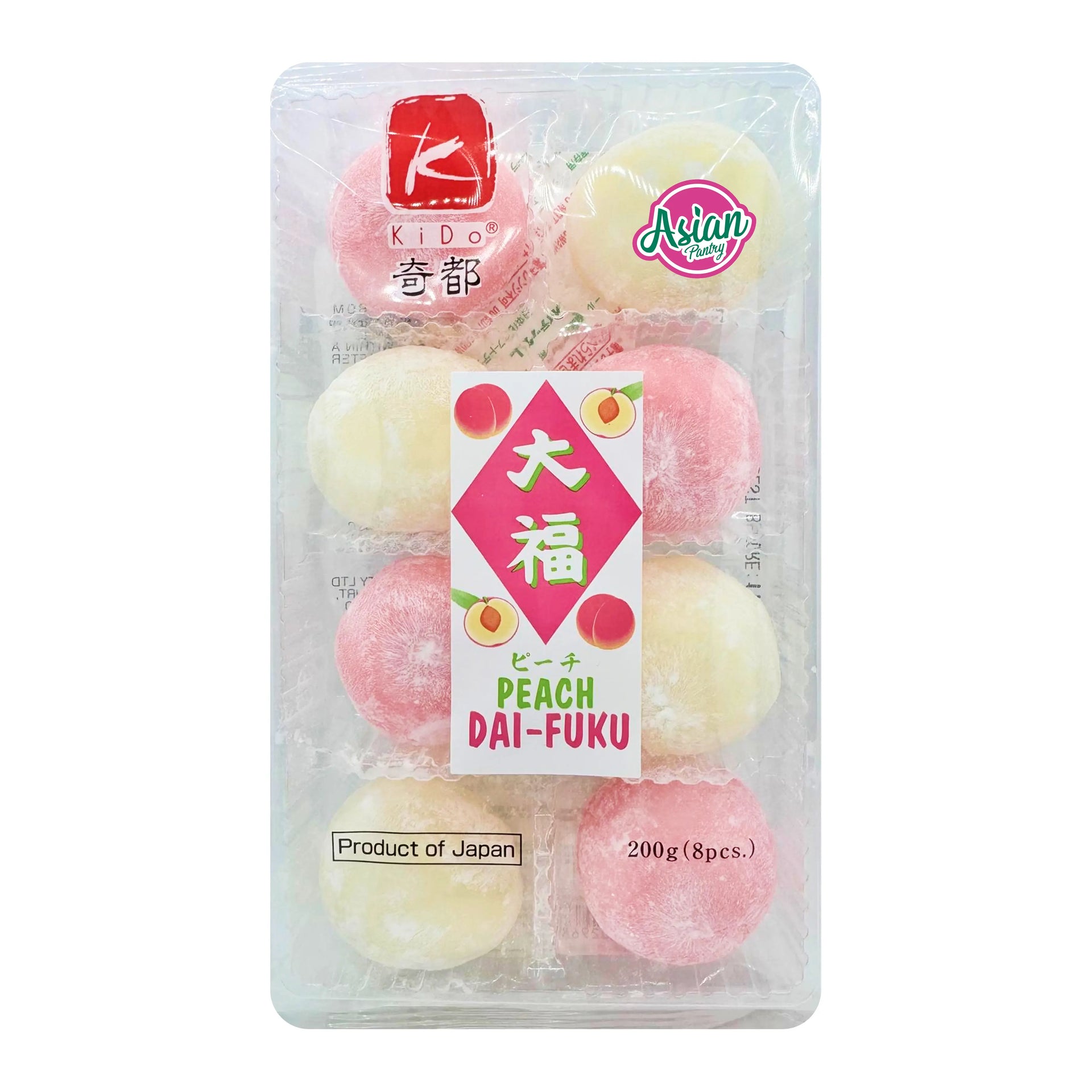 Kido Peach Daifuku 200g – Asian Pantry