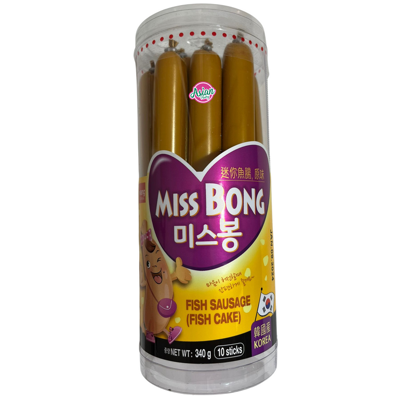 Wang Miss Bong Fish Sausage 10 Sticks 340g (Best Before 12/12/24)