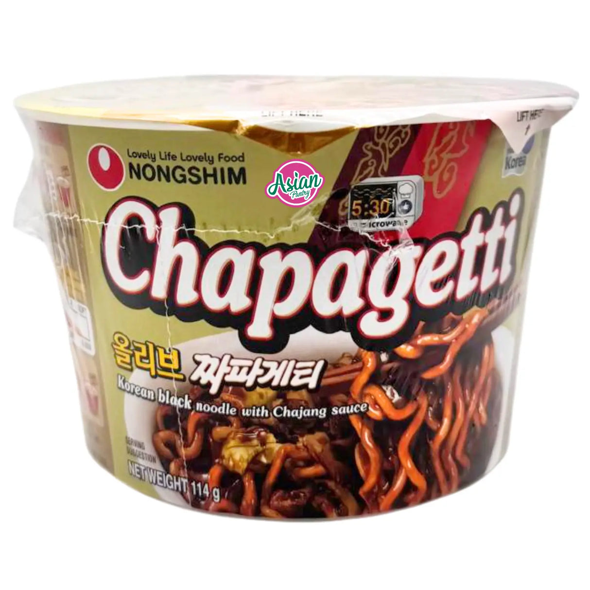 Nongshim Instant Noodle (Chapagetti Big Bowl) 114g