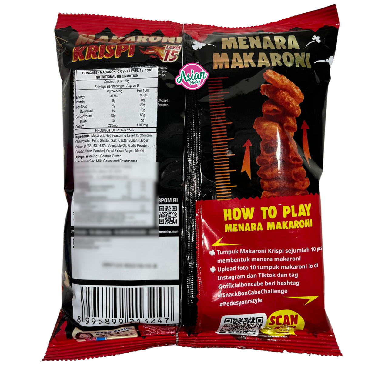 Kobe Makaroni Krispi Level 15  135g