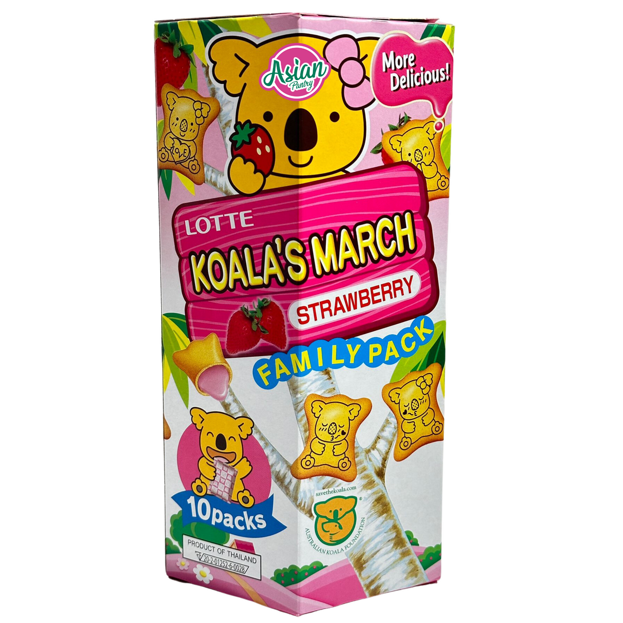Lotte Koalas March Strawberry 195g