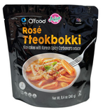 Chung Jung One O'Food Rice Cake with Rose Tteokbokki/Topokki 240g