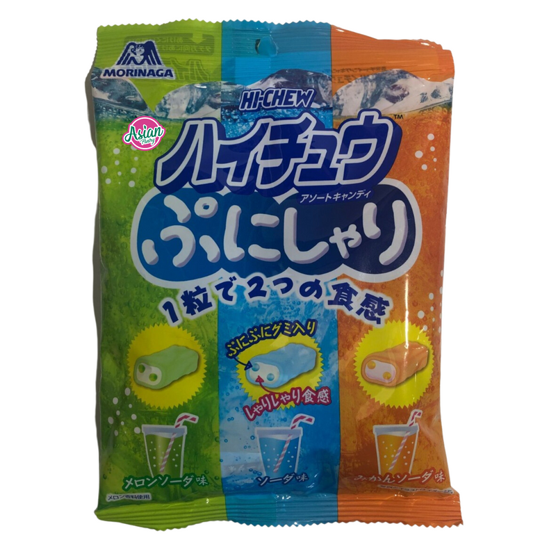 Morinaga  Punishari Hi-Chew Assort Soft Candy 68g