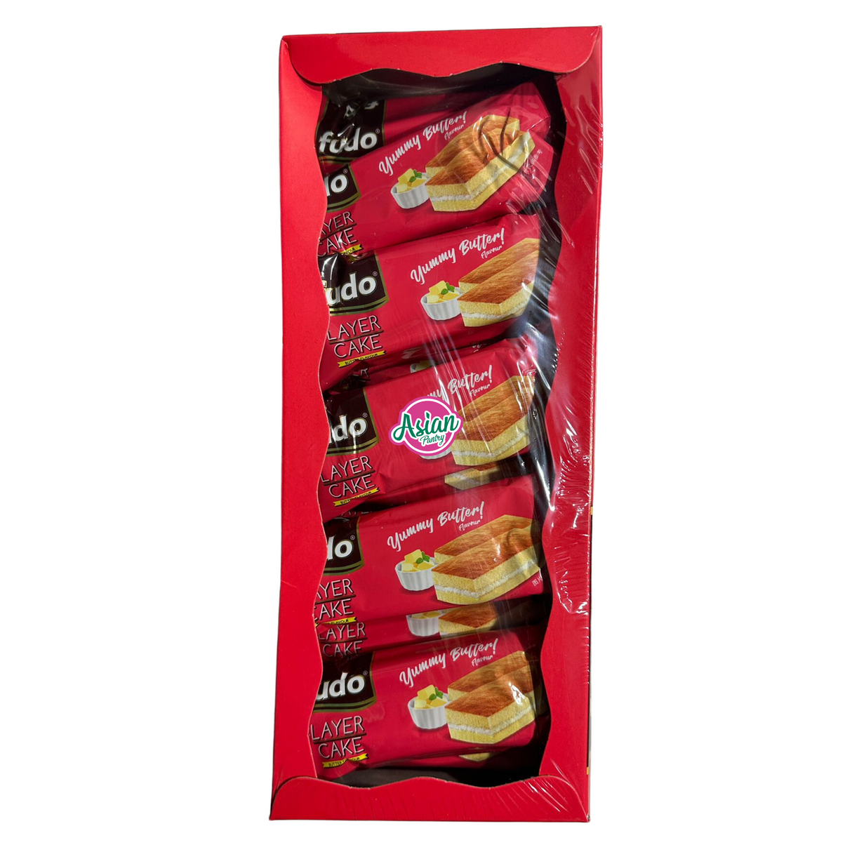 Fudo Yummy Butter Layer Cake 24P 432g