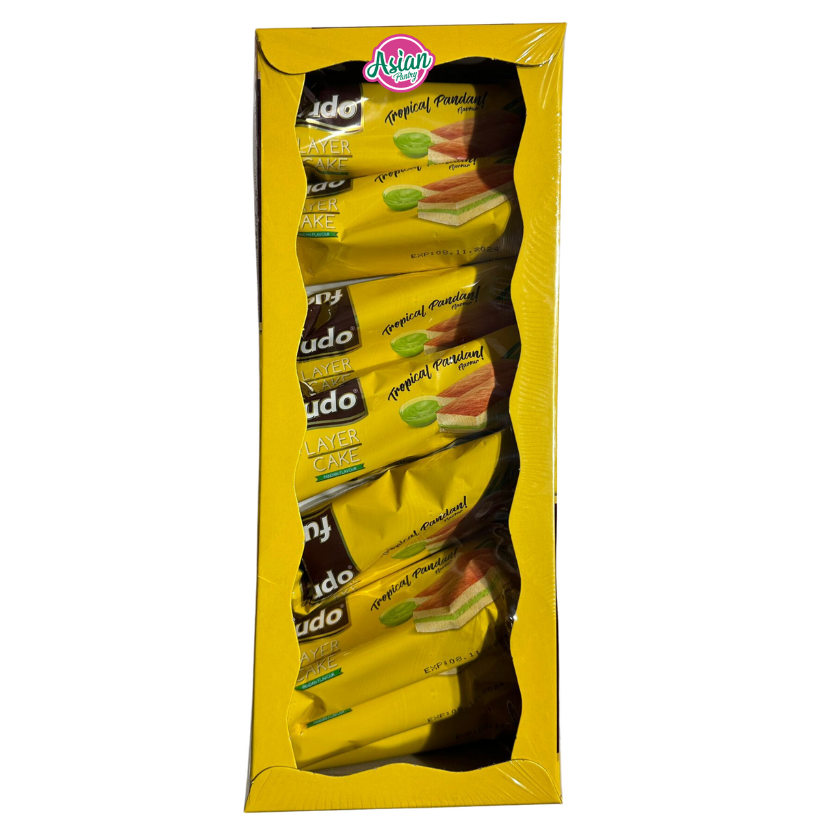 Fudo Tropical Pandan Layer Cake 24P 432g