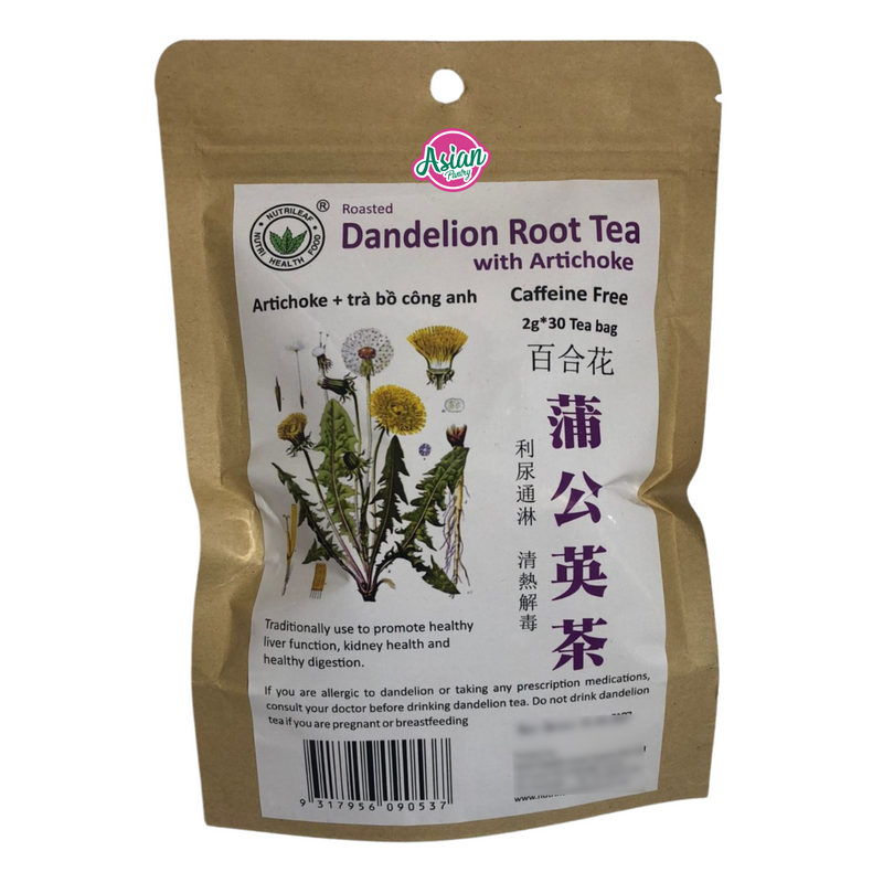 Nutri Health Food Roasted Dandelion Root Tea with Artichoke 60g
