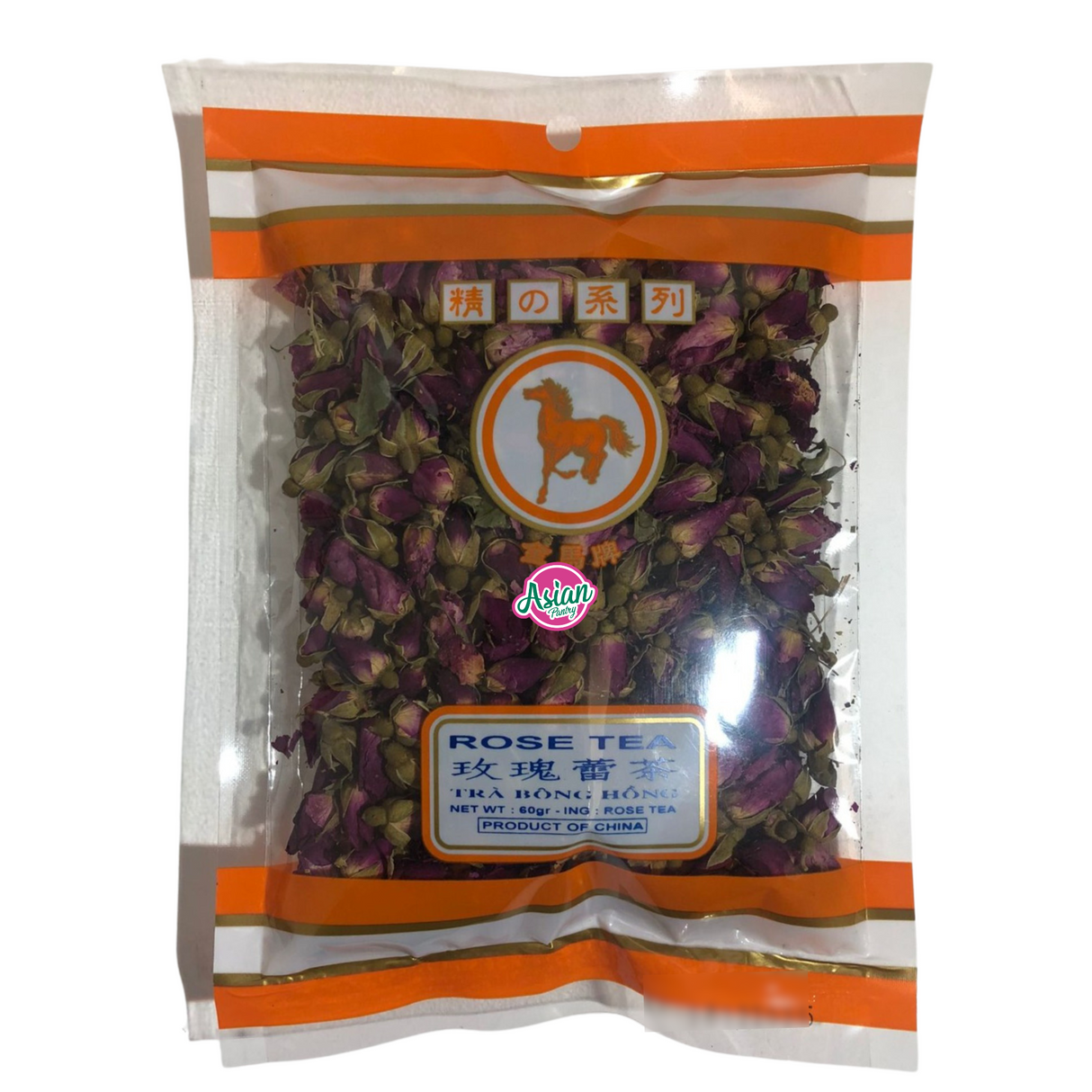 Teh Mawar Jenama Kuda 60g