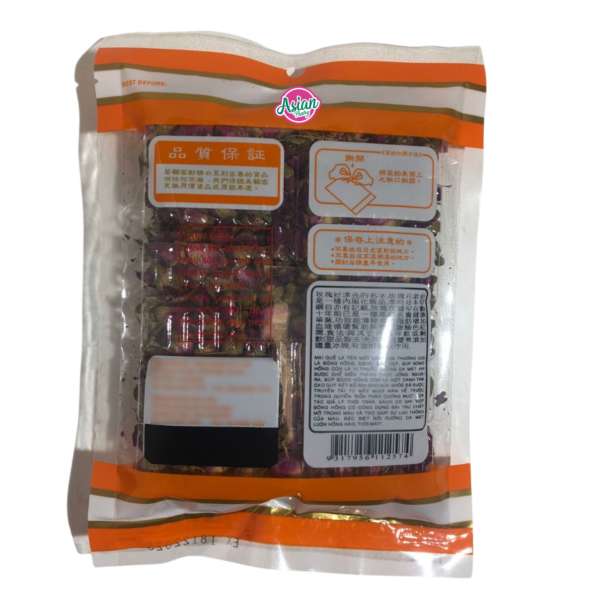 Teh Mawar Jenama Kuda 60g