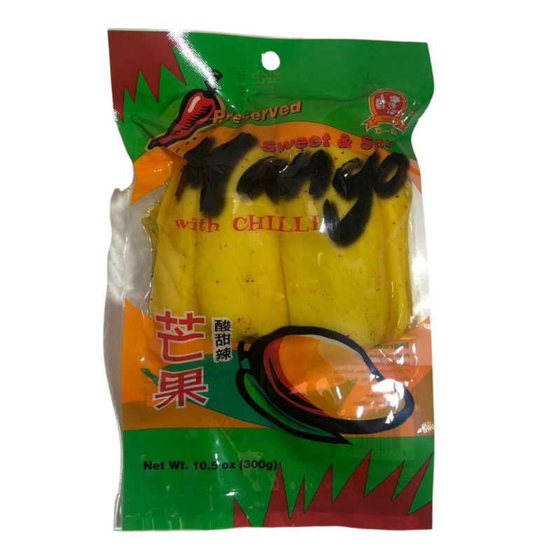 Mr Number One Preserved Sweet & Sour Mango with Chilli  300g