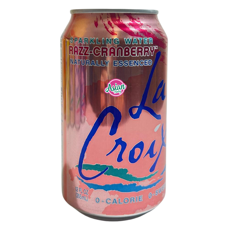 La Croix  Sparkling Water Razz-Cranberry  355ml (Best Before 27/2/24)