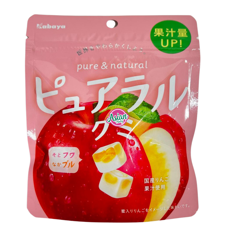 Kabaya  Pureral Gummy Apple 58g