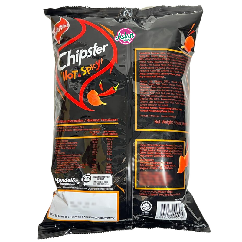 Twisties  Chipster Hot & Spicy 130g