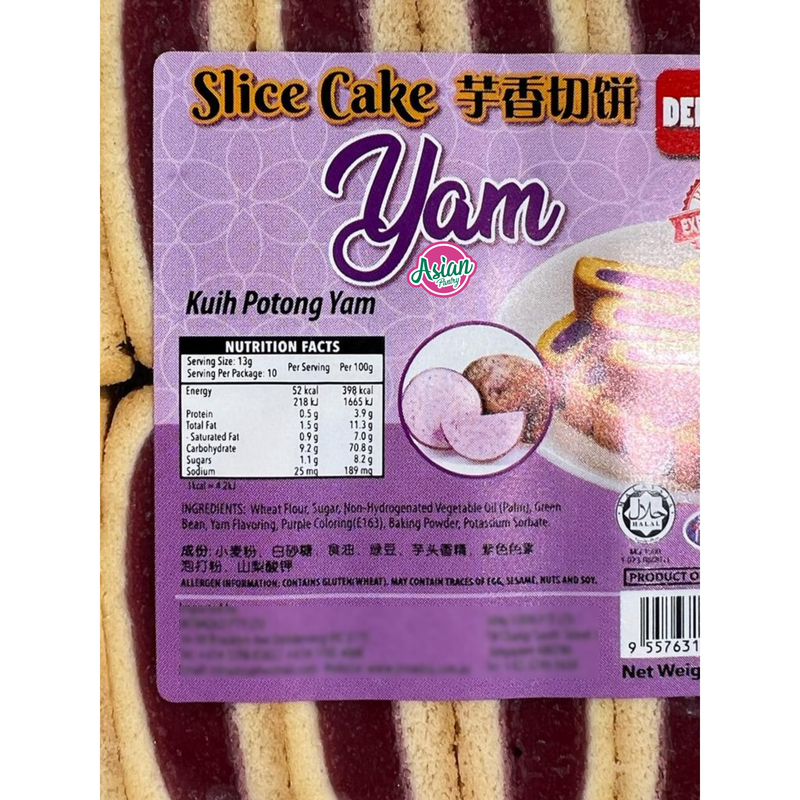 Delyco Slice Cake Yam 130g