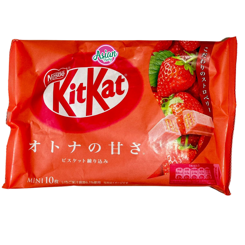 Nestle Kit Kat Mini Strawberry 10P 124g