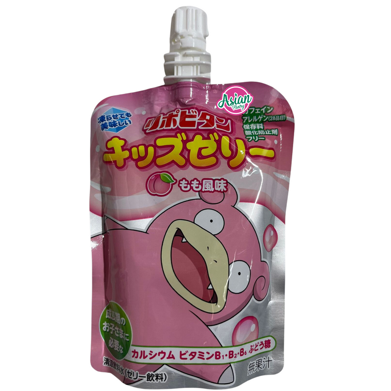 Lipovitan  Pokemon Kids Jelly Peach Flavour  125g