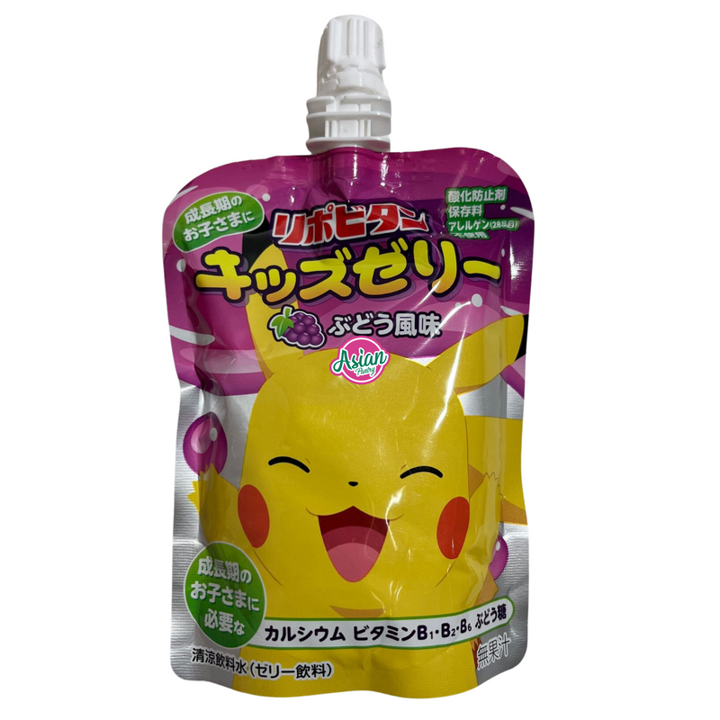 Lipovitan  Pokemon Kids Jelly Grape Flavour  125g