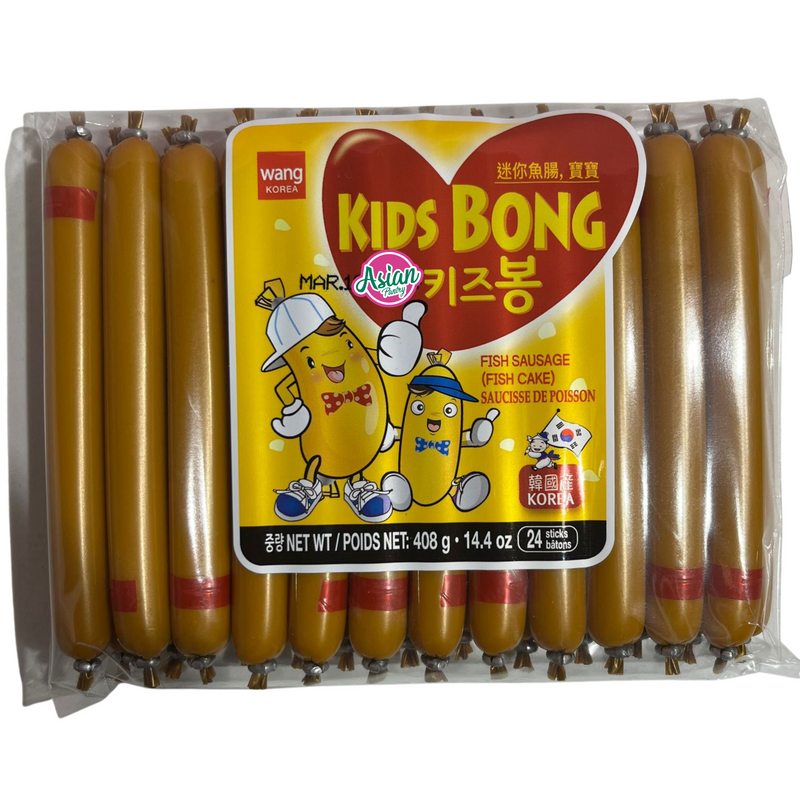 Wang Kids Bong Fish Sausage 24P 408g