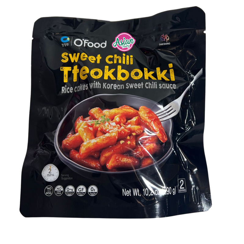 Chung June One O'Food Rice Cake with Sweet Chilli Tteokbokki/Topokki 290g
