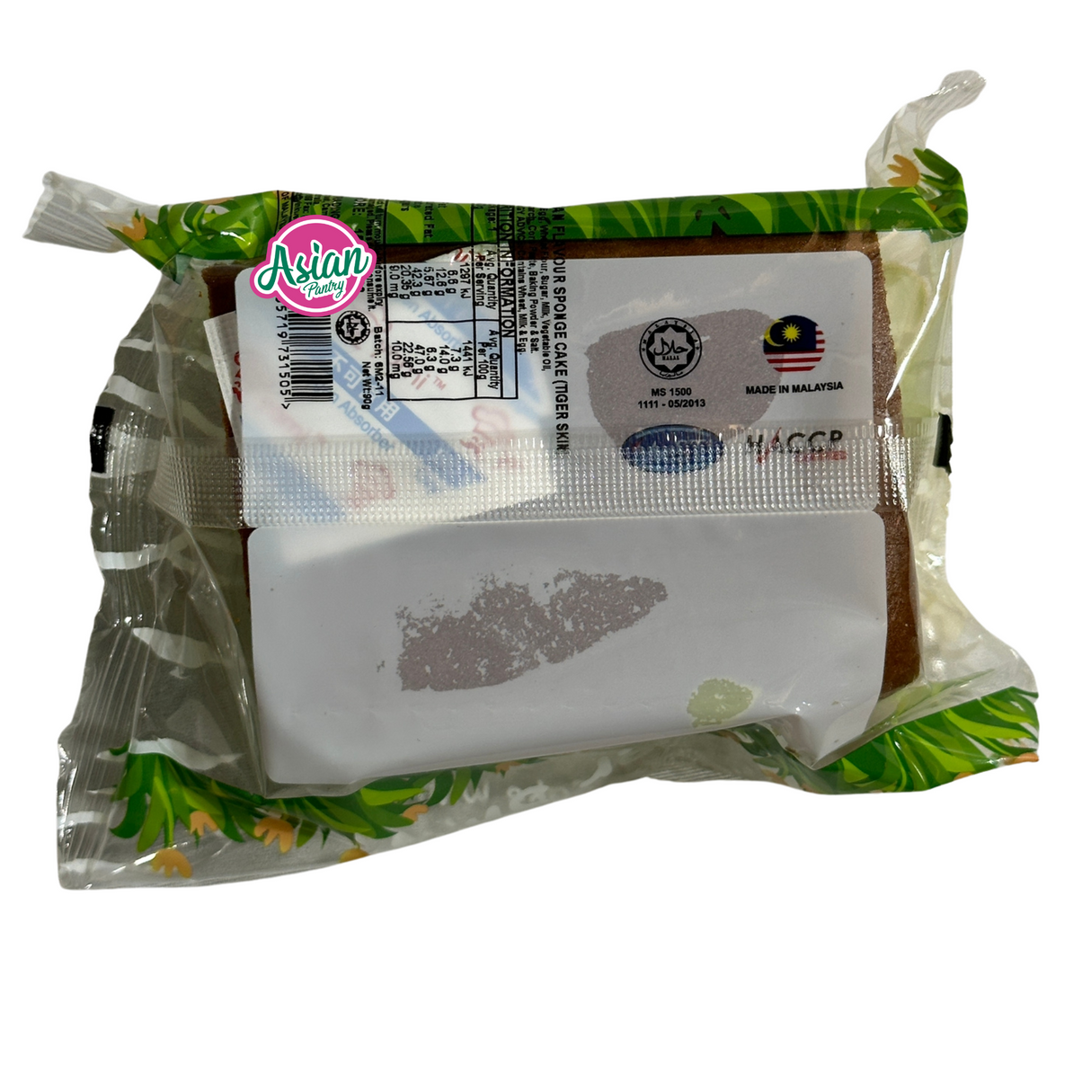Kek Span Yami dengan Pandan Belang Harimau 90g
