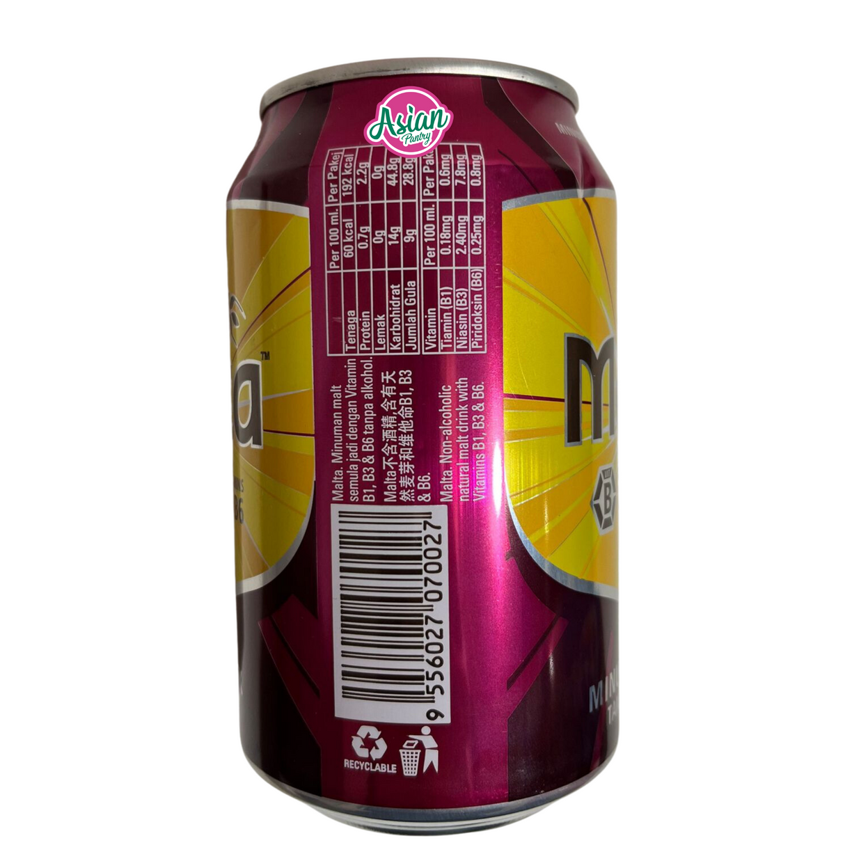 Malta Malt Drink No Alcohol  320ml