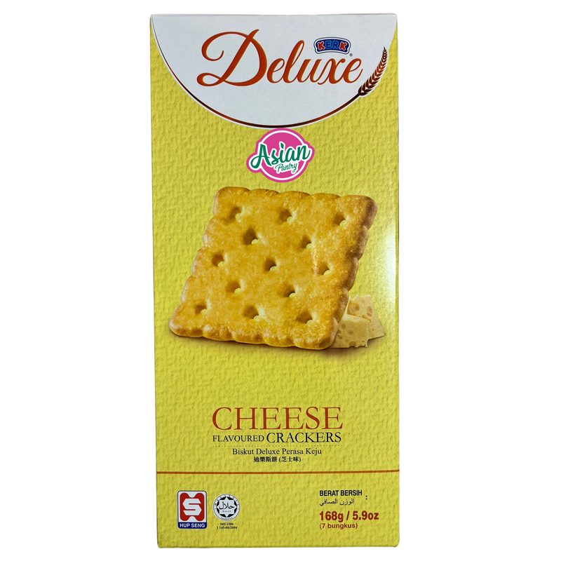Deluxe  Cheese Flavoured Crackers 168g