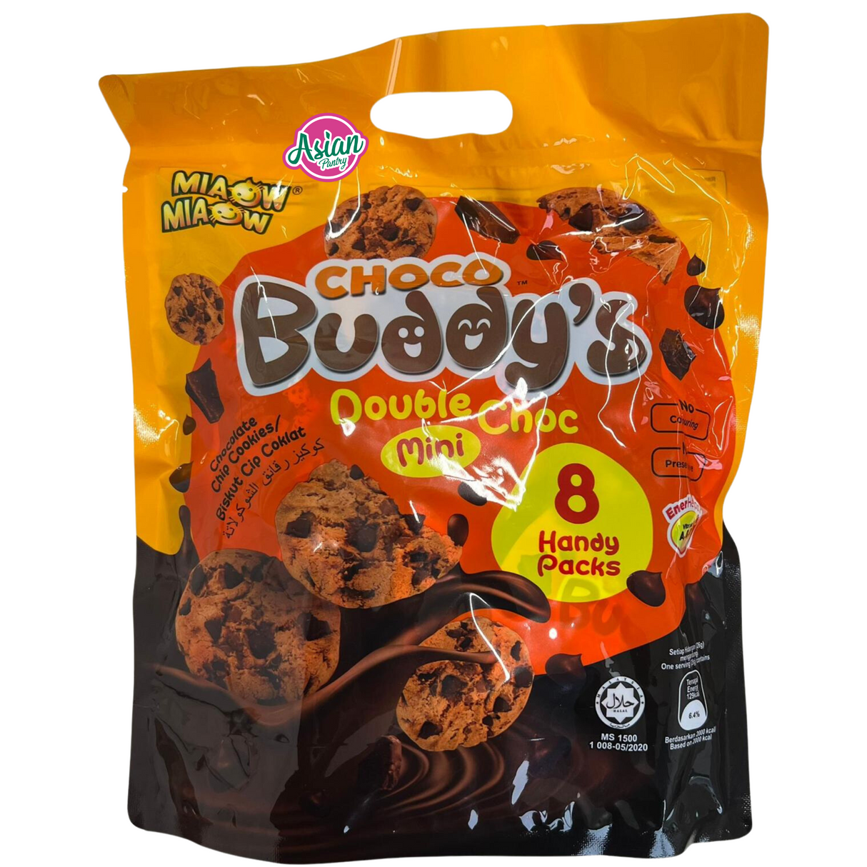 Miaow Miaow Choco Buddy's Double Choc Mini 8 pk 208g