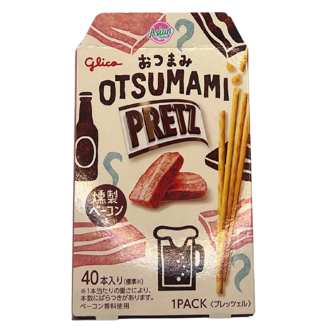 Glico Otsumi Pretz Smoked Bacon Flavour 24g